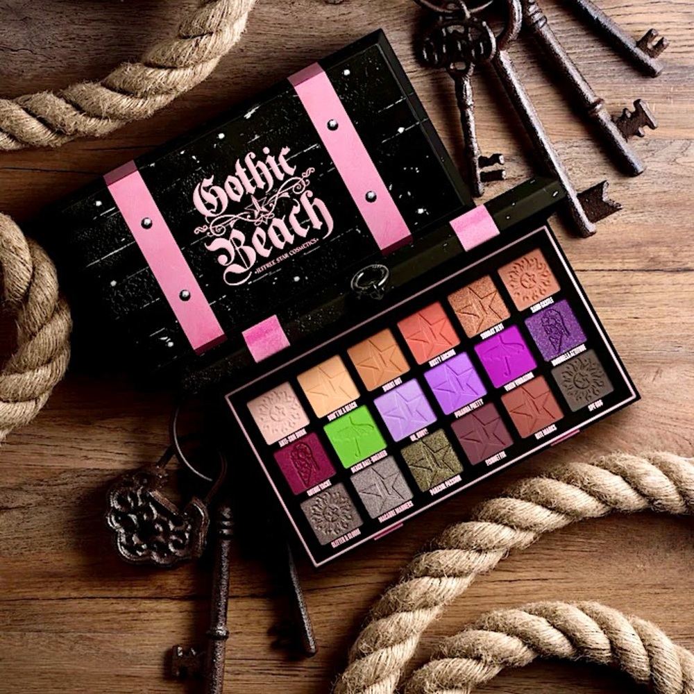 Jeffree Star | ‘Gothic Beach’ Artistry Palette | NiB coolest palette design